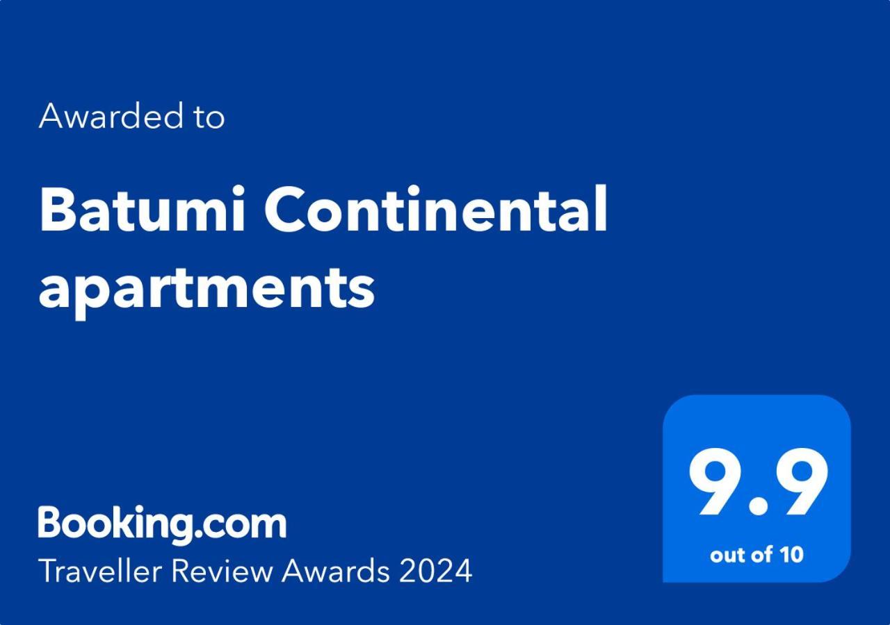 Batumi Continental Apartments Eksteriør billede